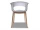 Sessel mit Rahmen aus Holz Natural Miss B Antishock Stuhl in Tag