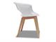 Poltroncina telaio in legno Natural Miss B Antishock in Giorno