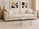 Curved crystal small table Gallery 60 in Living room