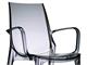 Chaise avec accoudoirs en polycarbonate Vanity in Jour