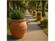 Rounded tuscan orcio 057 terracotta orcio in Outdoor