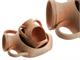 Cutted Amphora 060 terracotta pot in Outdoor