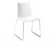 Sleigh polycarbonate chair Zebra Antishock  in Living room