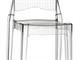 Tabouret en polycarbonate Glenda in Jour