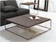 Short square coffee-table Lamina in Living room