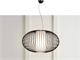 Rounded metal wire chandelier Titti in Lighting