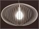 Rounded metal wire chandelier Titti in Lighting