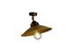 Ceiling lamp in brass Rua in Lighting