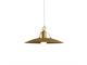 Decentralized hanging lamp in brass Osteria in Lighting