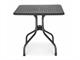 Outdoor square little table 80x80 in polypropylene Olimpo  in Outdoor