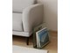 Magazine rack in curved glass Newsweek in Accessories