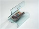 Magazine rack in curved glass Times in Accessories