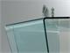 Table basse en verre courbé Quadra in Jour