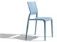 Chair in engineering plastic and fiberglas Sirio  in Outdoor
