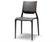 Chair in engineering plastic and fiberglas Sirio  in Outdoor