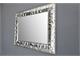Mirror with frame in cast glass SEGNO in Living room