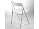 Chaise pliante en acier et plastique Zeta in Jour