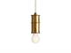 Hanging lamp in oxidized brass NIO in Lighting