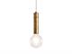 Hanging lamp in oxidized brass NIO in Lighting