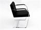 BRNO leather armchair and flat structure in Living room