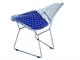 Bertoia Diamond fauteuil en métal chromé in Jour