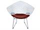 Bertoia Diamond fauteuil en métal chromé in Jour