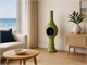 Flute fireplace in majolica in Accessories