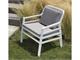 Fauteuil d’extérieur BLANC Aria  in Extérieur