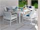 Fauteuil d’extérieur BLANC Aria  in Extérieur