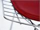 Bertoia chair in chromed metal in Living room