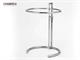 Eileen Gray table basse en métal et verre in Jour