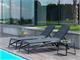 ANTHRACITE sunbed Atlantico in Outdoor