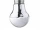 Luce Cromo SP1 big aufgehänte Lampe mit Diffusor aus Glas in Beleuchtung