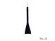 Flut SP1 Small hanging lamp with diffusor in glass in Lighting