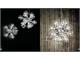 Dea PL10 hanging or wall applique in chromed metal in Lighting