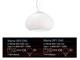 Mama Lampe à suspension en verre in Éclairage