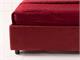 Strawberry gepolstertes Doppelbett mit Fest-Federrahmen in Nacht