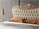 Wrought iron bed with padding Aida in Bedrooms