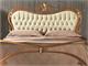 Wrought iron bed with padding Aida in Bedrooms