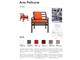 Outdoor Armchair RED Aria  in Outdoor