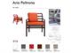 Fauteuil ORANGE en polypropylène Aria in Extérieur