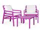 Armchair PURPLE in polypropylene Aria  in Outdoor