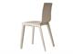 Stuhl aus gebleichtem oder rauchfarbigem Buchenholz Smilla in Tag