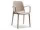 Chair in technopolymer with armrests Ginevra in Living room