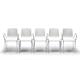 Chair with armrests Alice in Living room