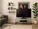 Shelf in curved glass Handle in Living room