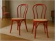 Thonet 01/A4 sedia classica in legno verniciato in Giorno