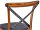 Chaise vintage en bois et cuir artificiel Ciao Iron in Jour