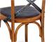 Chaise vintage en bois et cuir artificiel Ciao Iron in Jour