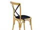 Vintage Stuhl aus Holz und Ecoleder Ciao Antra in Tag